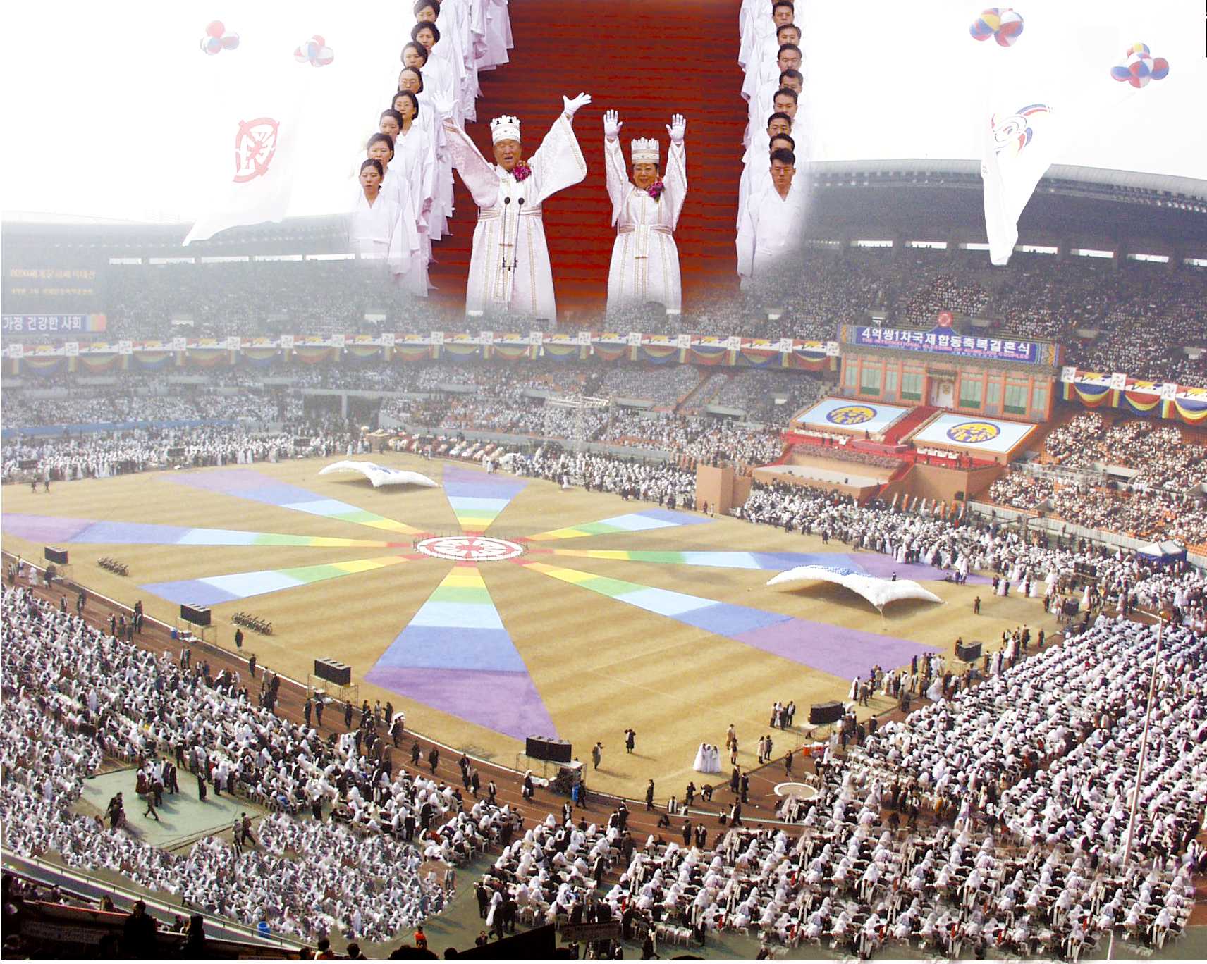 BOMBSHELL: Han Hak Ja’s Guinness Record Mass Weddings Intermarried Enemy Nations — Proving True Love Is the Only Solution for Global Peace, More Powerful Than 100 Actual Presidents Trapped in Their Foolish Wars