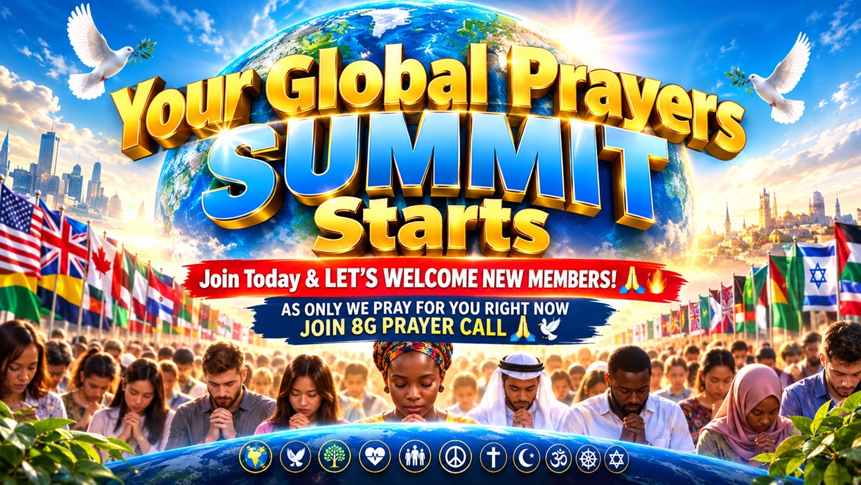 Your Global Prayers Summit Starts💕 