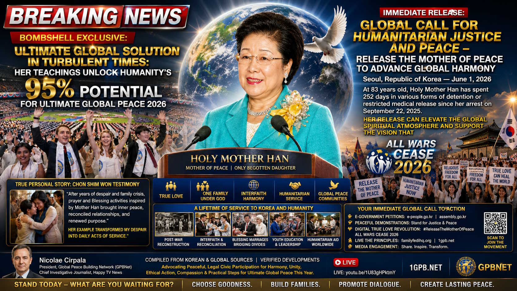 BOMBSHELL EXCLUSIVE: Ultimate Global Solution in Turbulent Times: Her Teachings Unlock Humanity’s 95% Potential for Ultimate Global Peace 2026