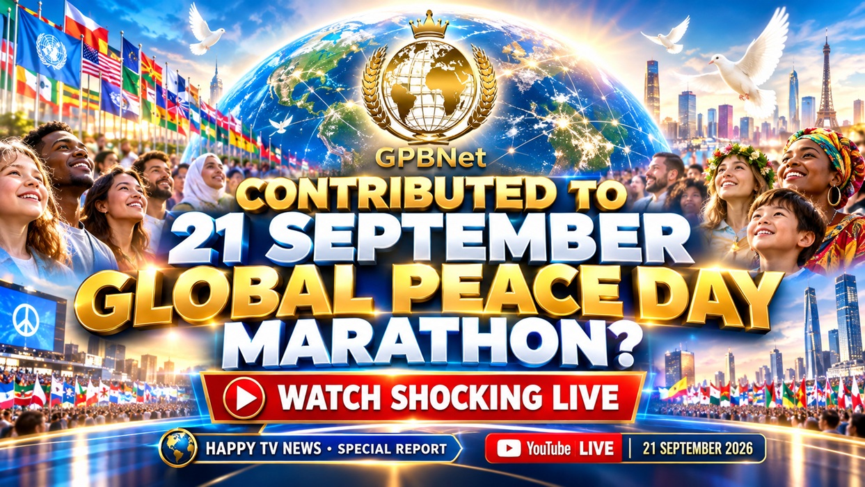 CONTRIBUTED TO 21 SEPTEMBER GLOBAL PEACE DAY MARATHON ?